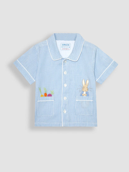 Dsiney Kidz - JoJo Maman Bébé White Peter Rabbit Classic Pyjamas image 2
