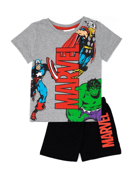 Vanilla Underground Grey Boys Licensing Short 100% Cotton Pyjamas image 1