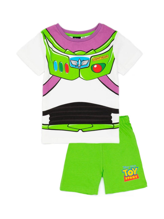 Vanilla Underground Green Boys Licensing Short 100% Cotton Pyjamas image 1
