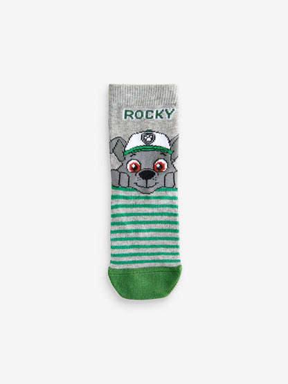 Dsiney Kidz - PAW Patrol Character Cotton Rich Socks 5 Pack image 2