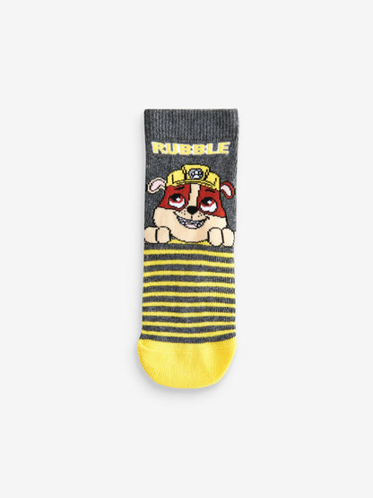 Dsiney Kidz - PAW Patrol Character Cotton Rich Socks 5 Pack image 4