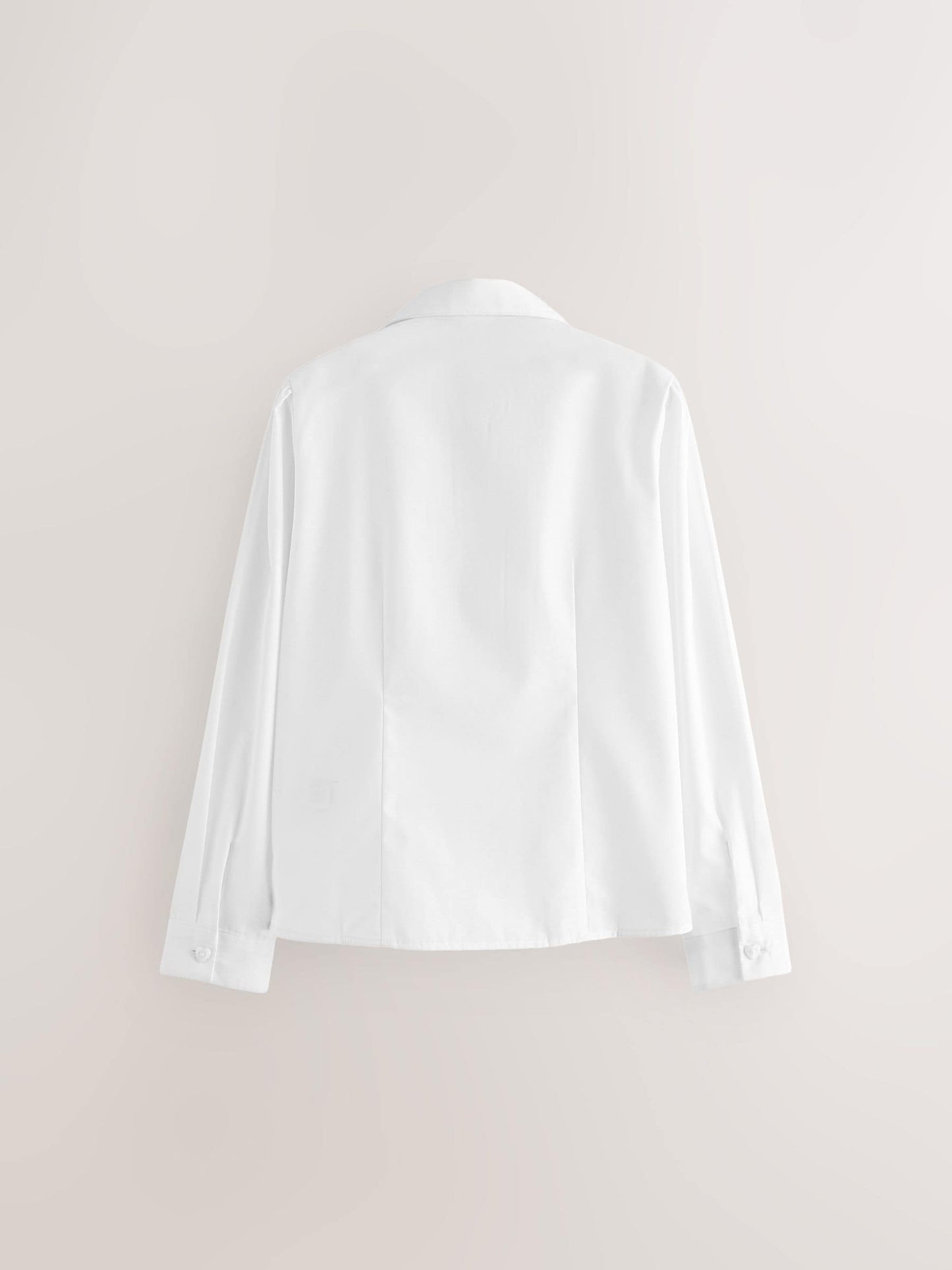Dsiney Kidz - White Girls Long Sleeve Lace Trim School Blouses 2 Pack (3-14yrs) image 3