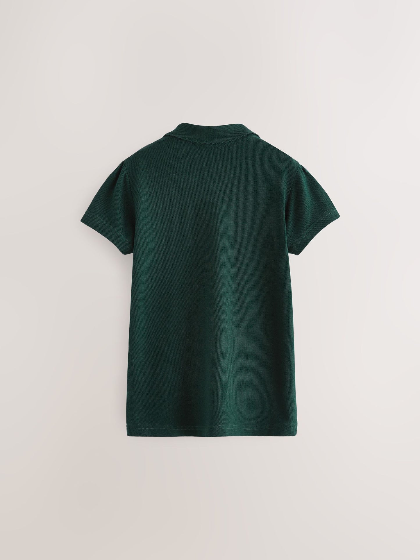 Dsiney Kidz - Green Regular Fit Girls 2 Pack Cotton Short Sleeve Polo Shirts (3-16yrs) image 3