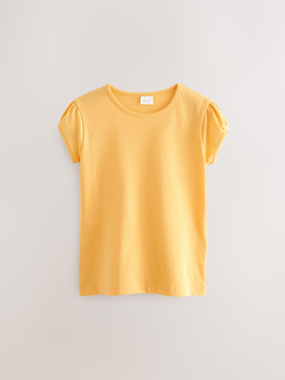 Dsiney Kidz - Yellow 2 Pack Puff Sleeve T-Shirts (3-16yrs) image 5