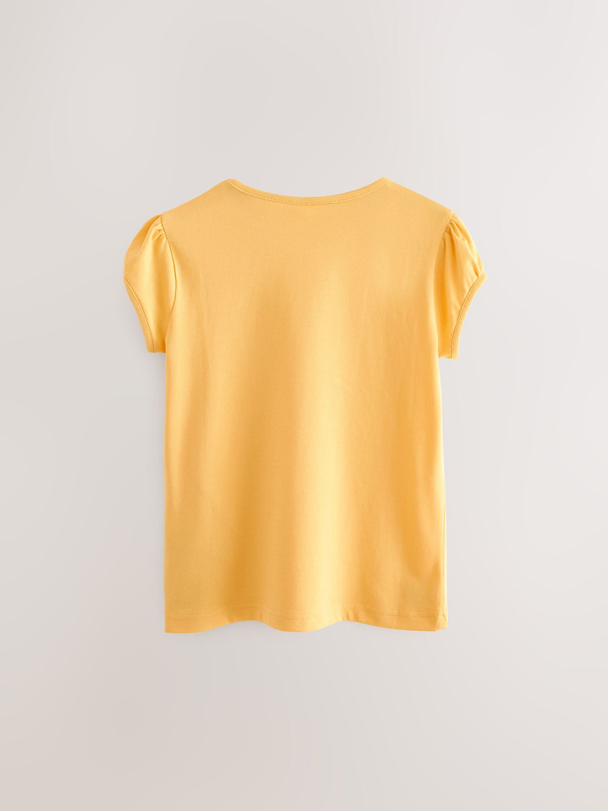 Dsiney Kidz - Yellow 2 Pack Puff Sleeve T-Shirts (3-16yrs) image 6
