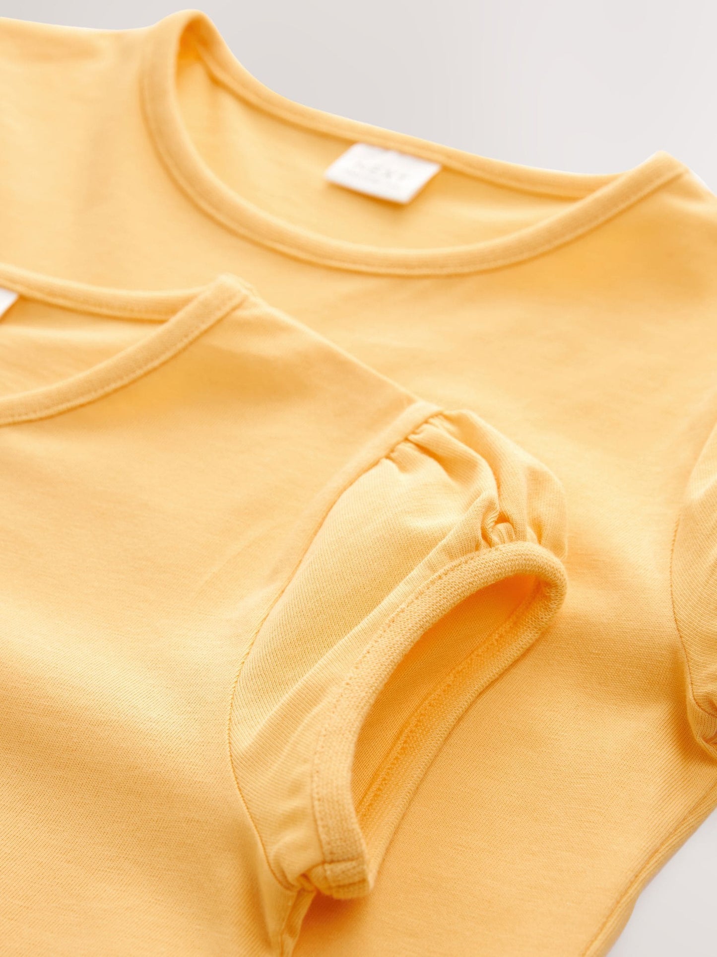 Dsiney Kidz - Yellow 2 Pack Puff Sleeve T-Shirts (3-16yrs) image 7