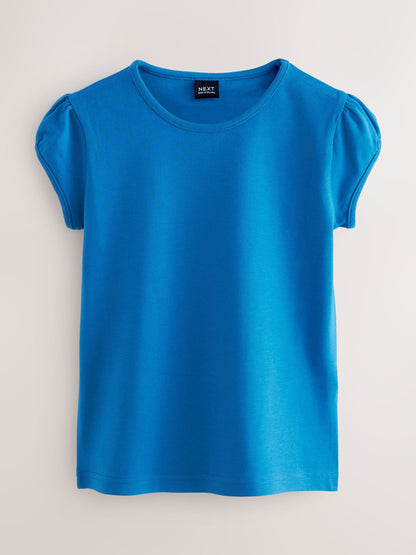 Dsiney Kidz - Blue 2 Pack Puff Sleeve T-Shirts (3-16yrs) image 2