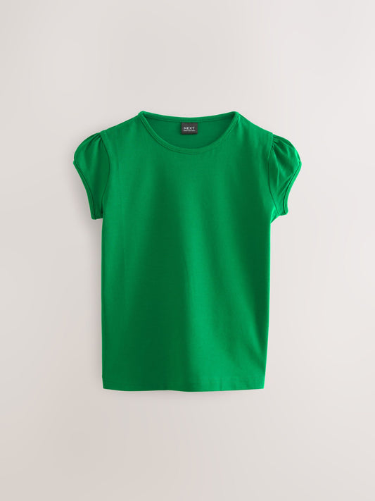 Dsiney Kidz - Green 2 Pack Puff Sleeve T-Shirts (3-16yrs) image 2