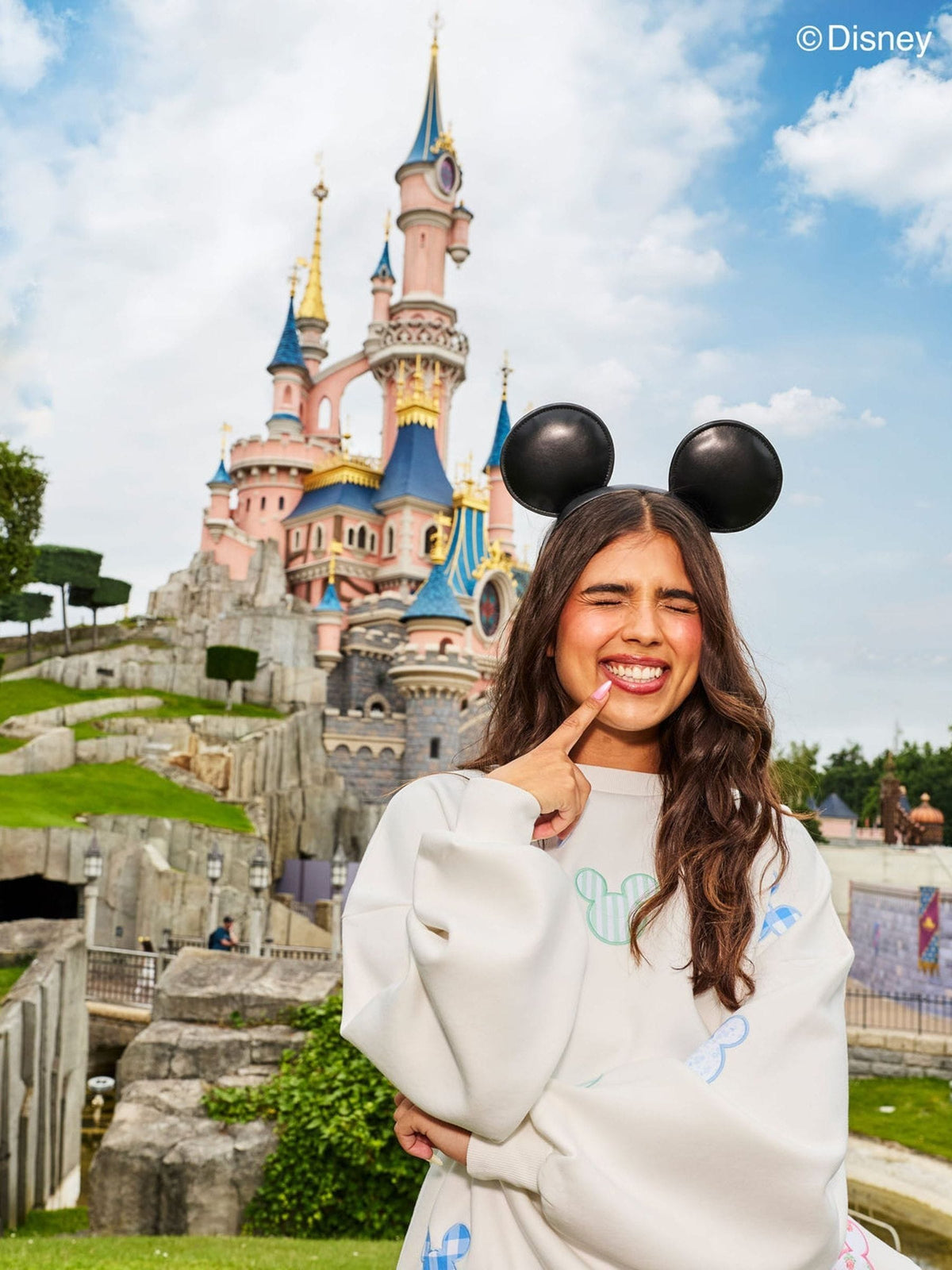 Skinnydip White Disney Mickey Mouse Patch Sweatshirt - image 7