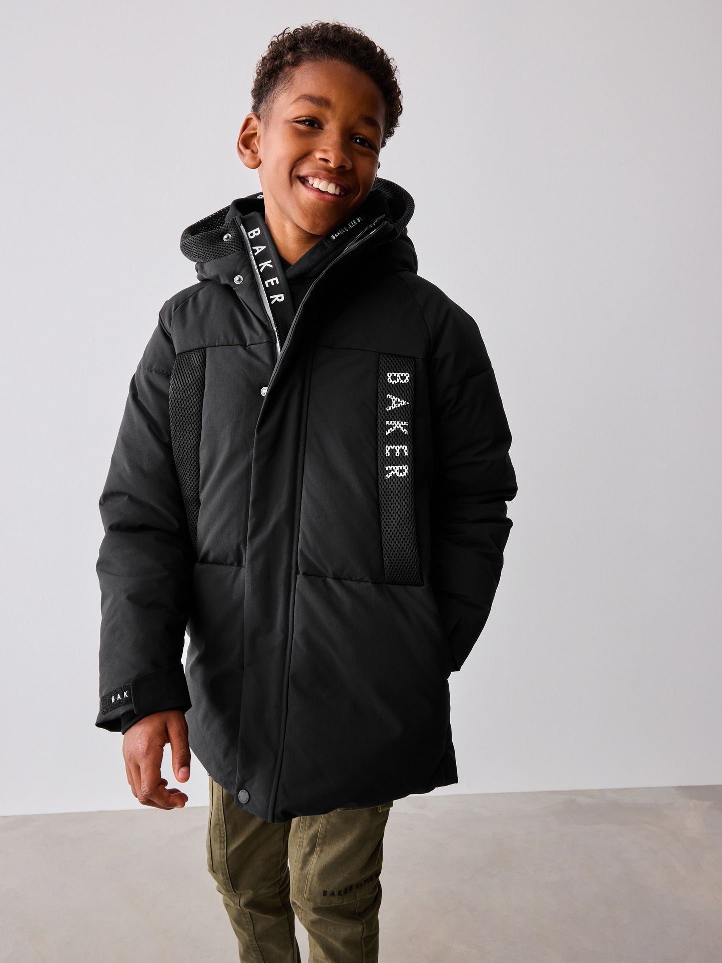 Baker by Ted Baker Shower Resistant Parka Coat image 3