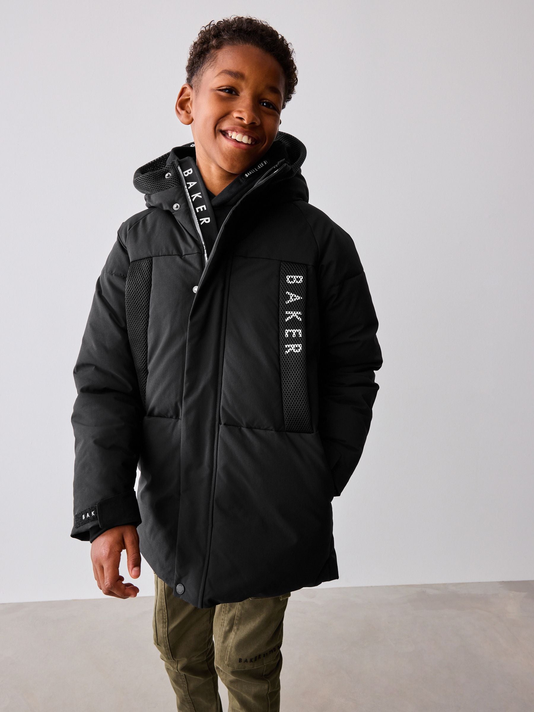 Baker by Ted Baker Shower Resistant Parka Coat image 3