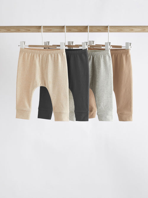 Neutral Baby Leggings 4 Pack (0mths-3yrs) image 1