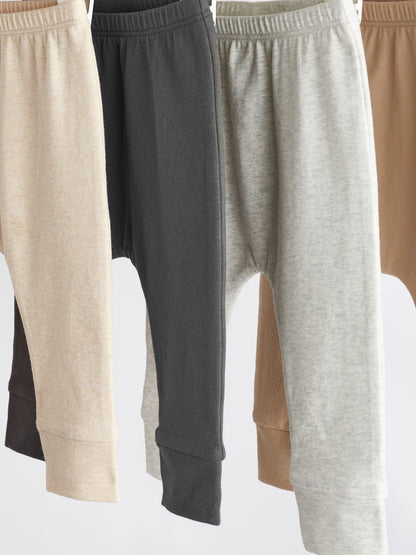 Neutral Baby Leggings 4 Pack (0mths-3yrs) image 7