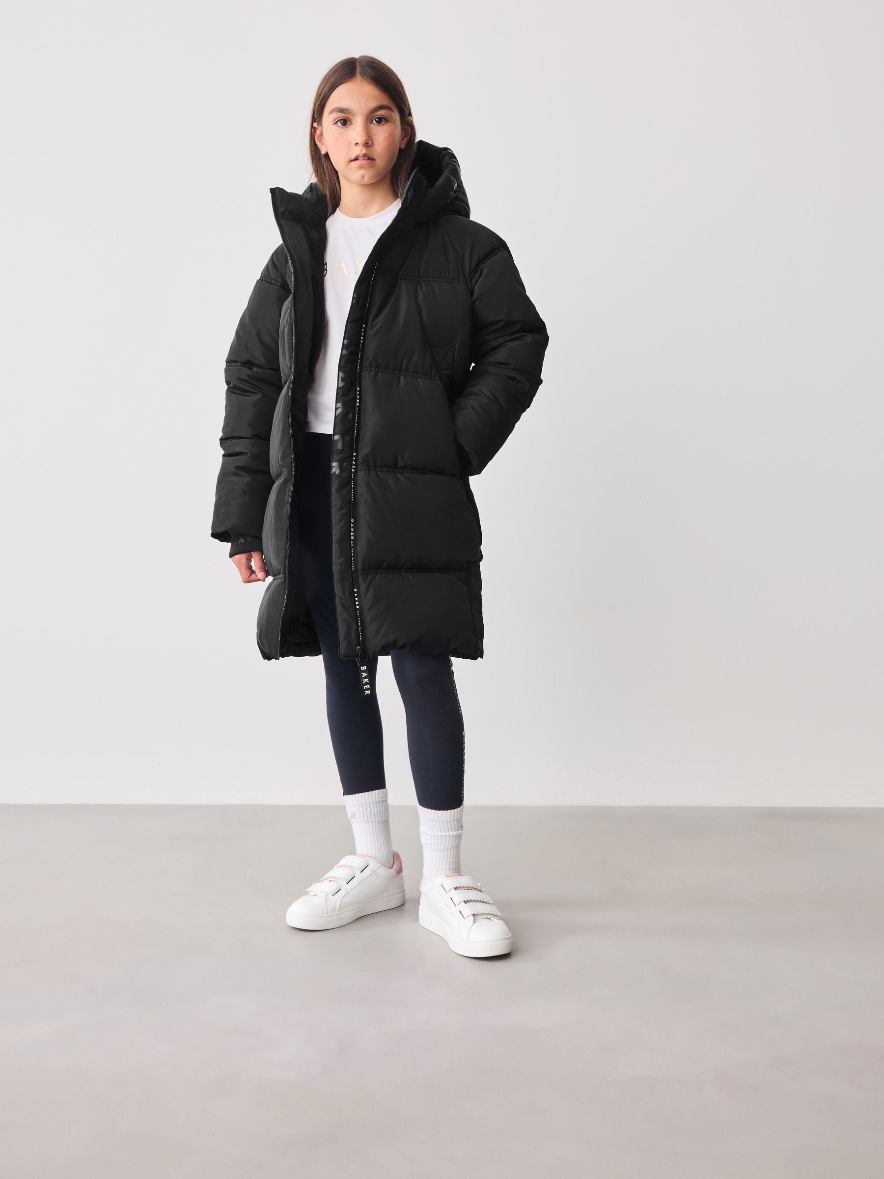 Baker by Ted Baker Shower Resistant Long Padded Coat image 4