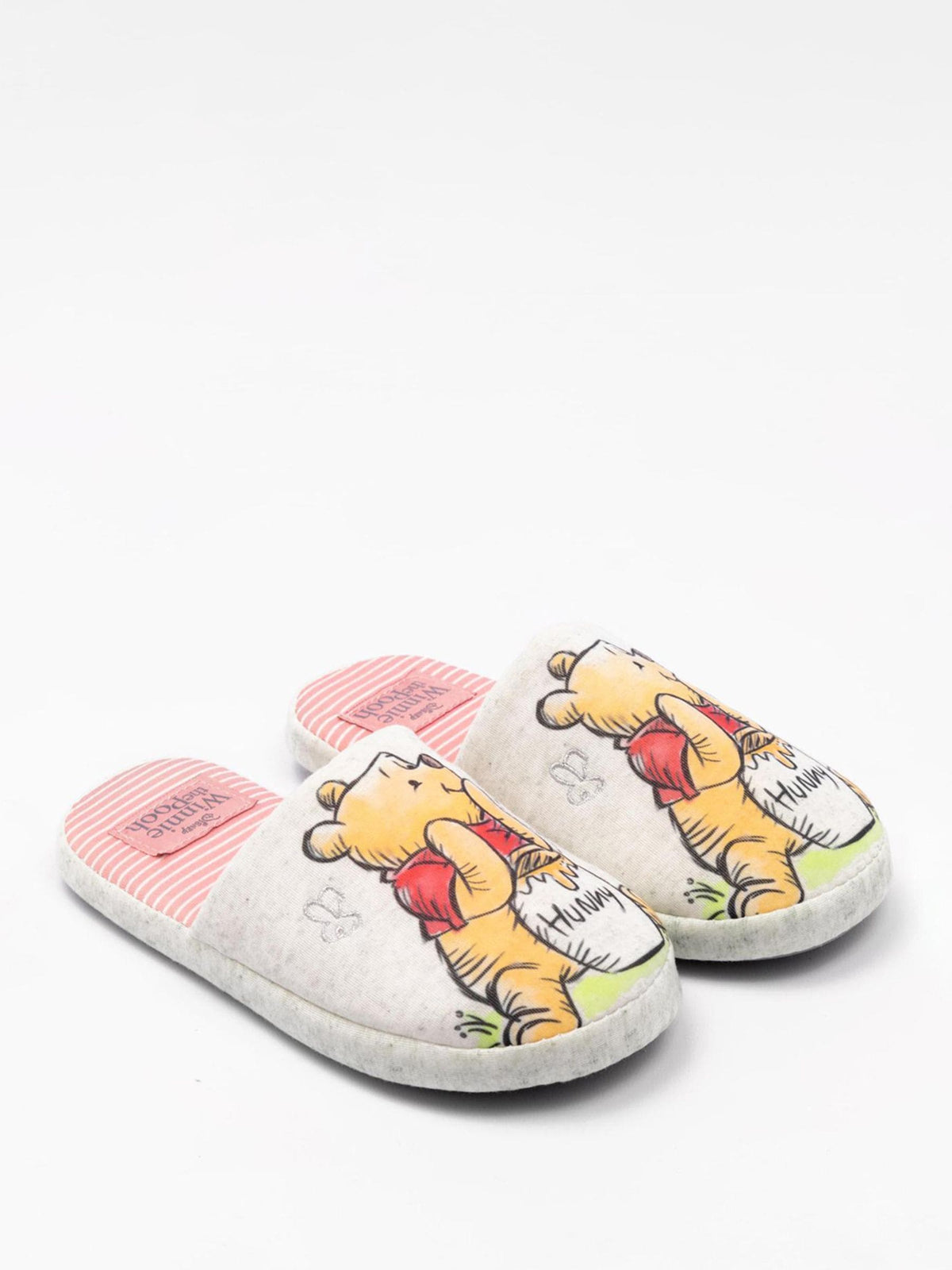 Vanilla Underground Ecru Winnie the Pooh Womens Winter Mule Slippers - image 2