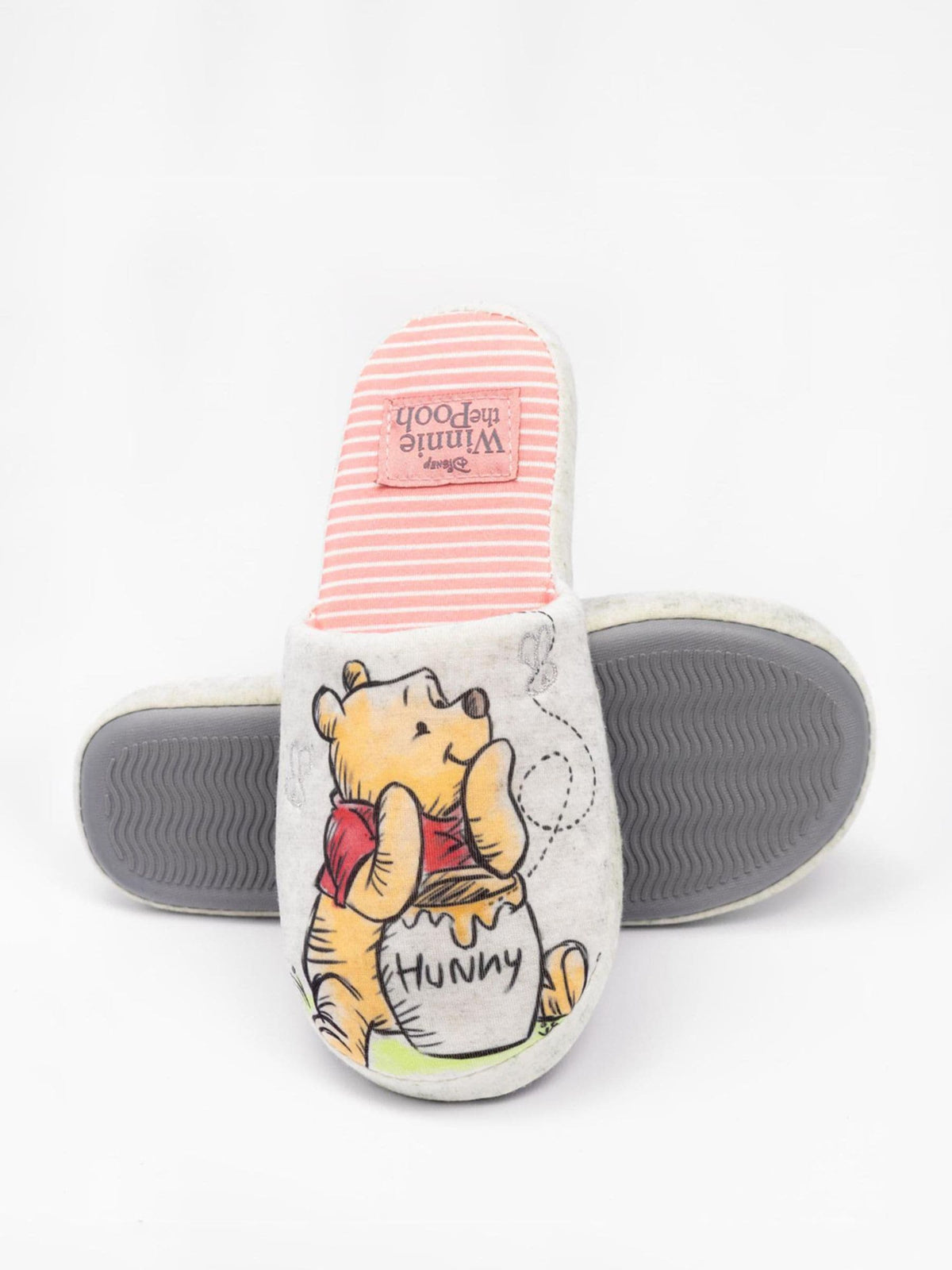 Vanilla Underground Ecru Winnie the Pooh Womens Winter Mule Slippers - image 3