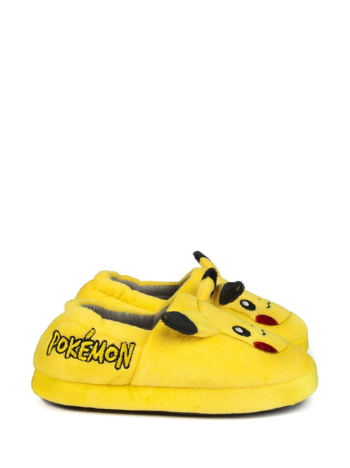 Vanilla Underground Yellow Pokemon Winter Slippers image 1