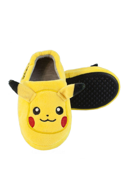 Vanilla Underground Yellow Pokemon Winter Slippers image 3