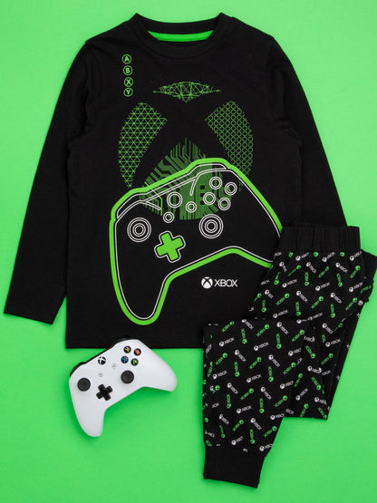 Vanilla Underground Black Xbox Long Leg Pyjamas image 1