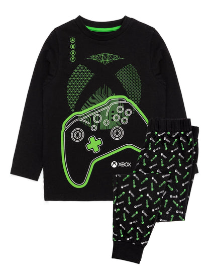 Vanilla Underground Black Xbox Long Leg Pyjamas image 3