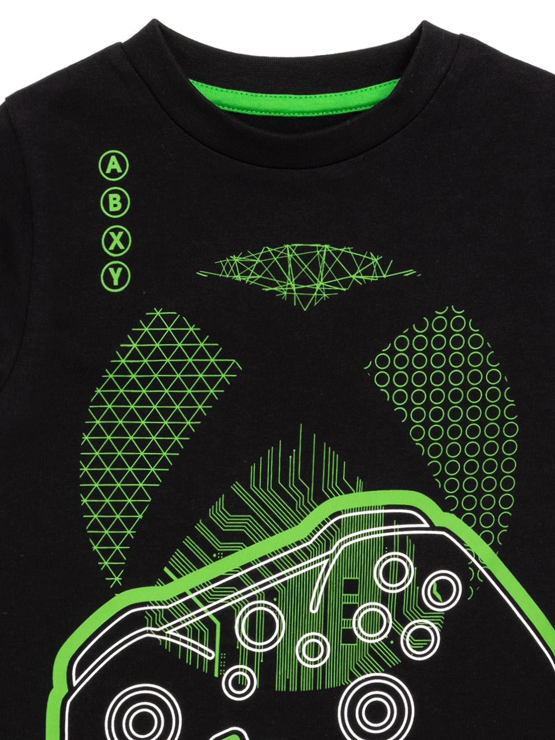 Vanilla Underground Black Xbox Long Leg Pyjamas image 4