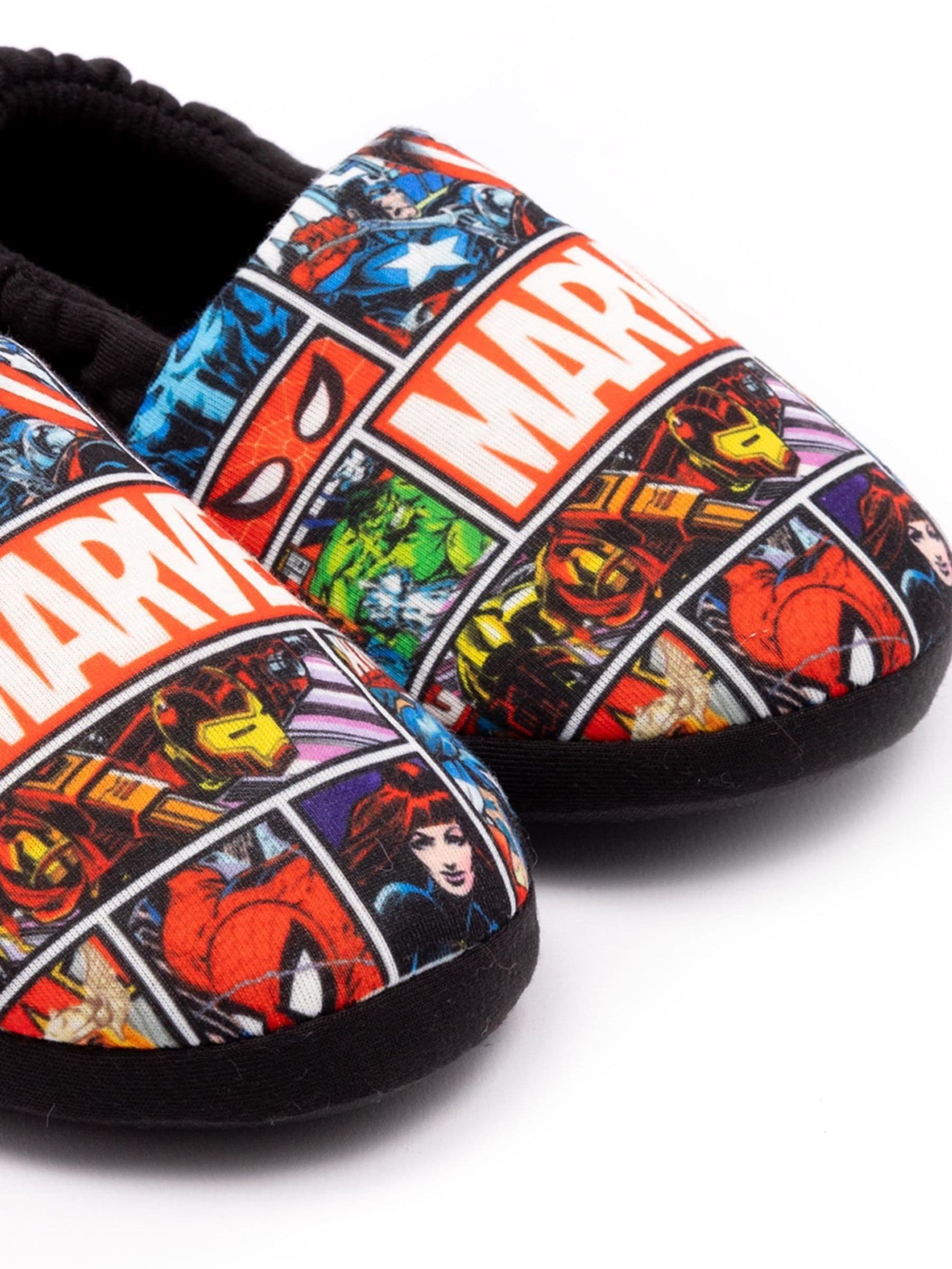 Vanilla Underground Black Marvel Winter Slippers image 5