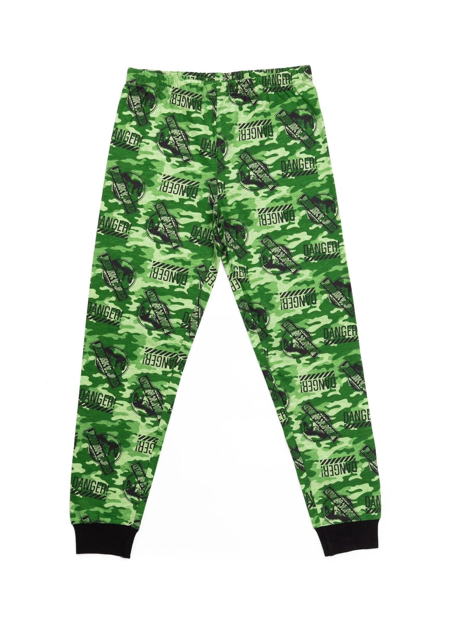 Dsiney Kidz - Vanilla Underground Black Jurassic World Long Leg Pyjamas image 6