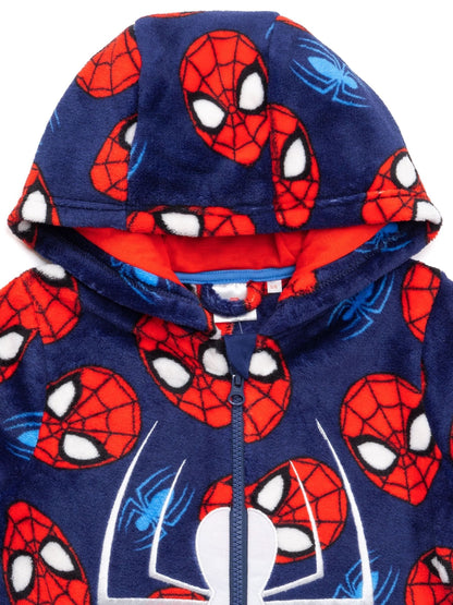 Dsiney Kidz - Vanilla Underground Blue Spiderman Fleece All-In-One image 3