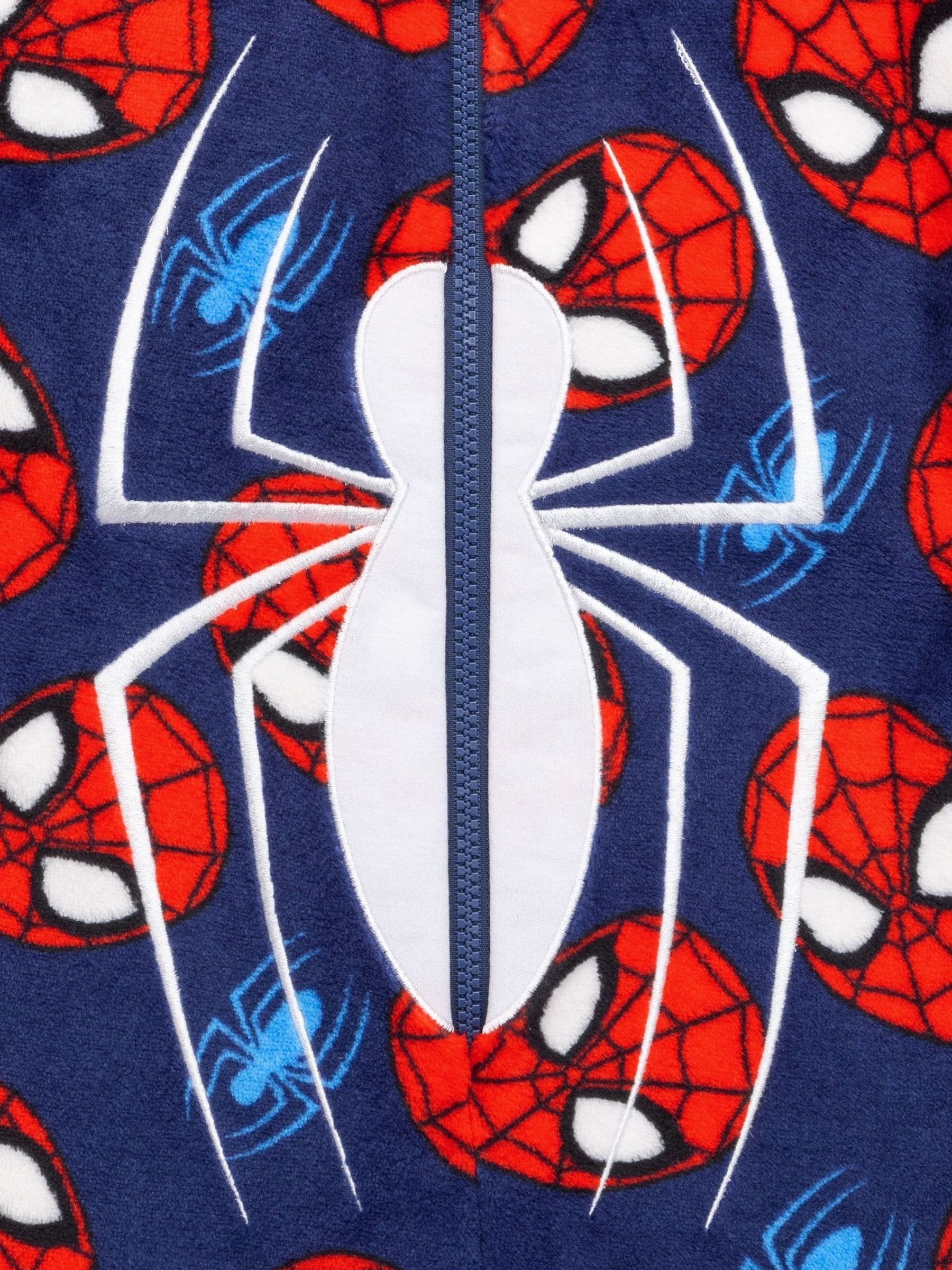 Dsiney Kidz - Vanilla Underground Blue Spiderman Fleece All-In-One image 4