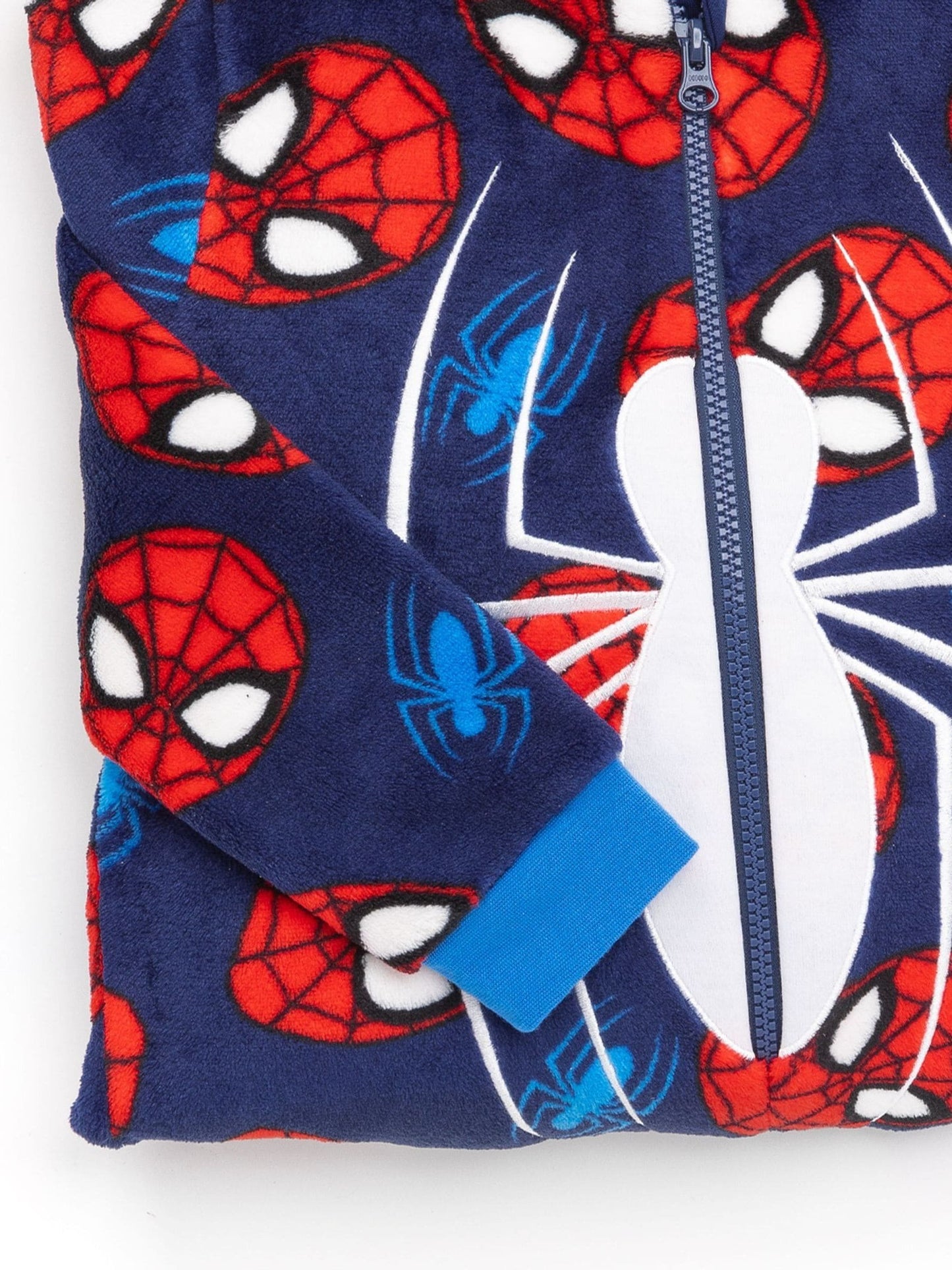 Dsiney Kidz - Vanilla Underground Blue Spiderman Fleece All-In-One image 5