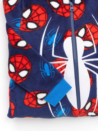 Dsiney Kidz - Vanilla Underground Blue Spiderman Fleece All-In-One image 5