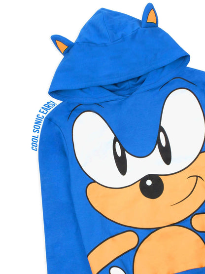Dsiney Kidz - Vanilla Underground Blue Sonic 100% Cotton Gaming Hoodie image 2
