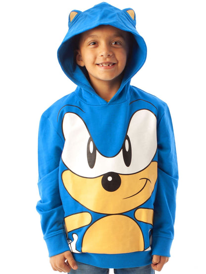 Dsiney Kidz - Vanilla Underground Blue Sonic 100% Cotton Gaming Hoodie image 4