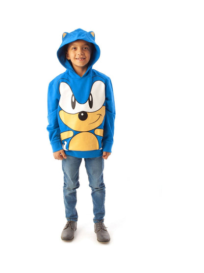 Dsiney Kidz - Vanilla Underground Blue Sonic 100% Cotton Gaming Hoodie image 5