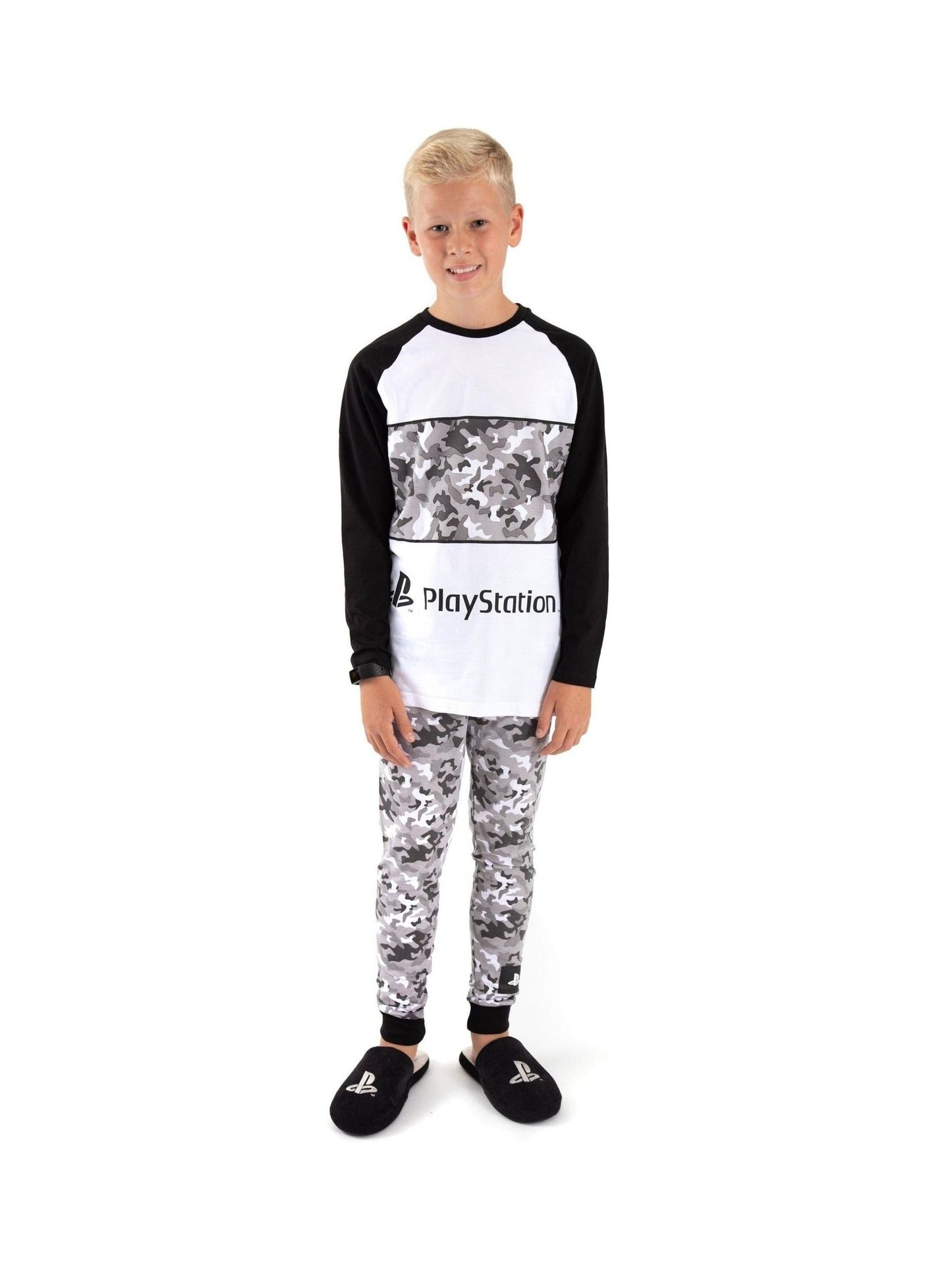 Dsiney Kidz - Vanilla Underground Grey Playstation Long Leg Pyjamas image 2