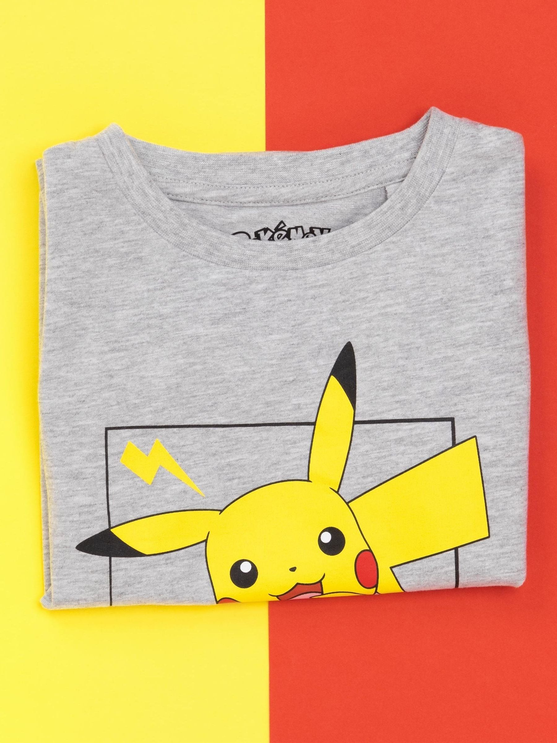 Vanilla Underground Grey Kids Pokemon 100% Cotton T-Shirt image 3