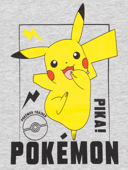 Vanilla Underground Grey Kids Pokemon 100% Cotton T-Shirt image 5