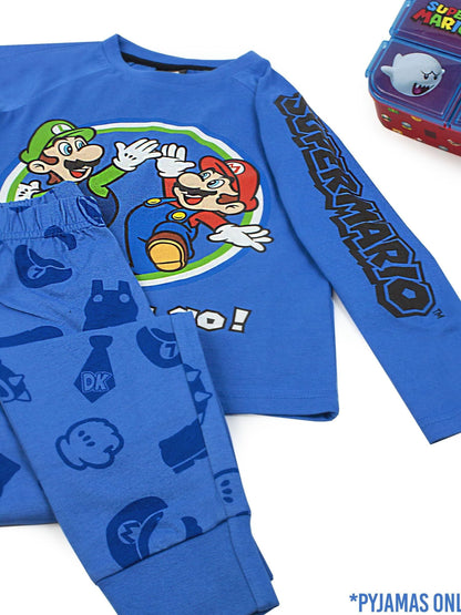 Dsiney Kidz - Vanilla Underground Blue Super Mario Long Leg Pyjamas image 4