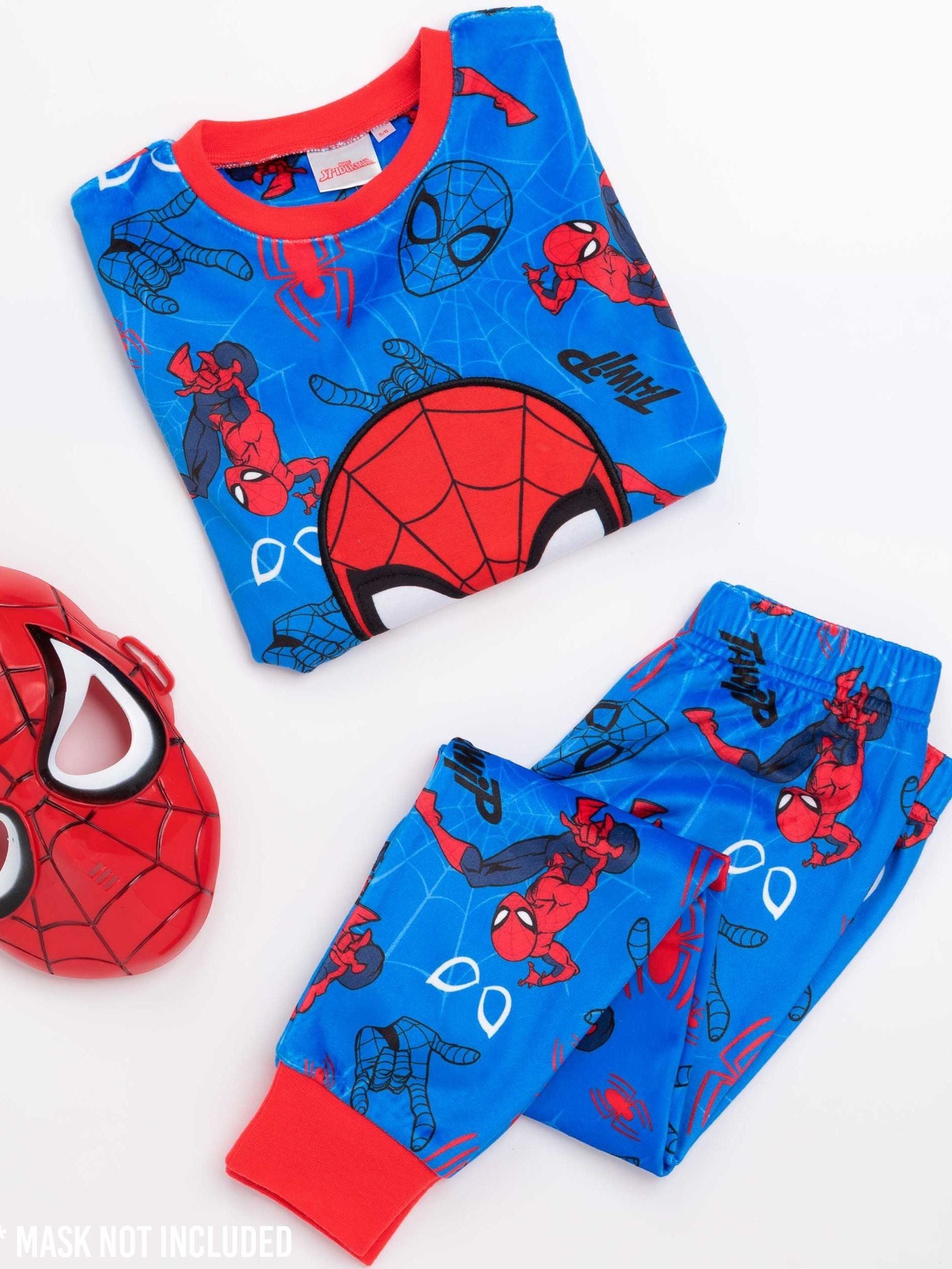 Dsiney Kidz - Vanilla Underground Blue Spider-Man Long Leg Pyjamas image 3