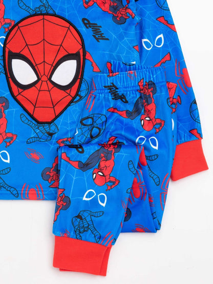 Dsiney Kidz - Vanilla Underground Blue Spider-Man Long Leg Pyjamas image 4
