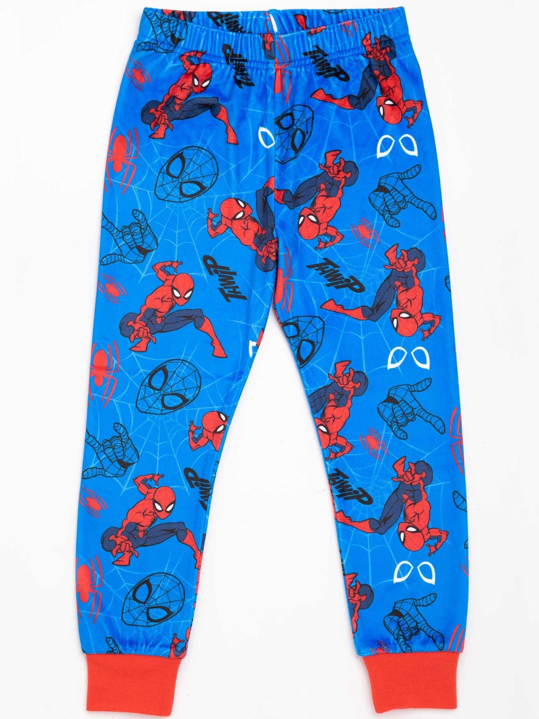 Dsiney Kidz - Vanilla Underground Blue Spider-Man Long Leg Pyjamas image 5