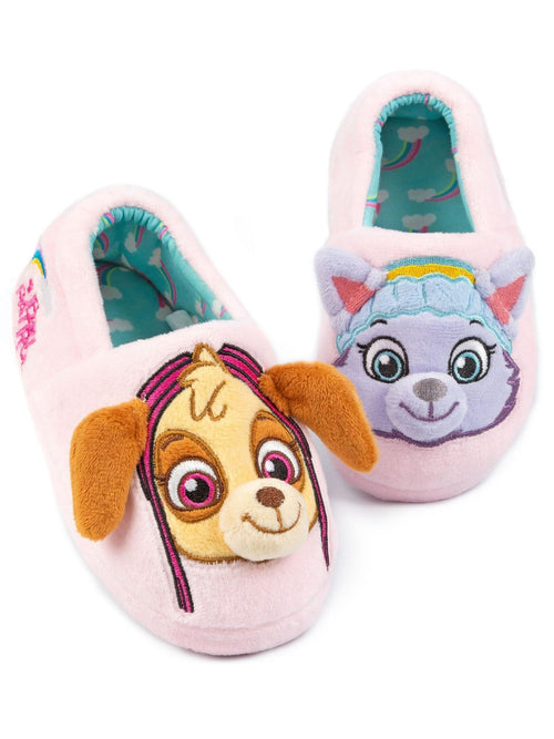 Vanilla Underground Pink Girls Paw Patrol Slippers image 1