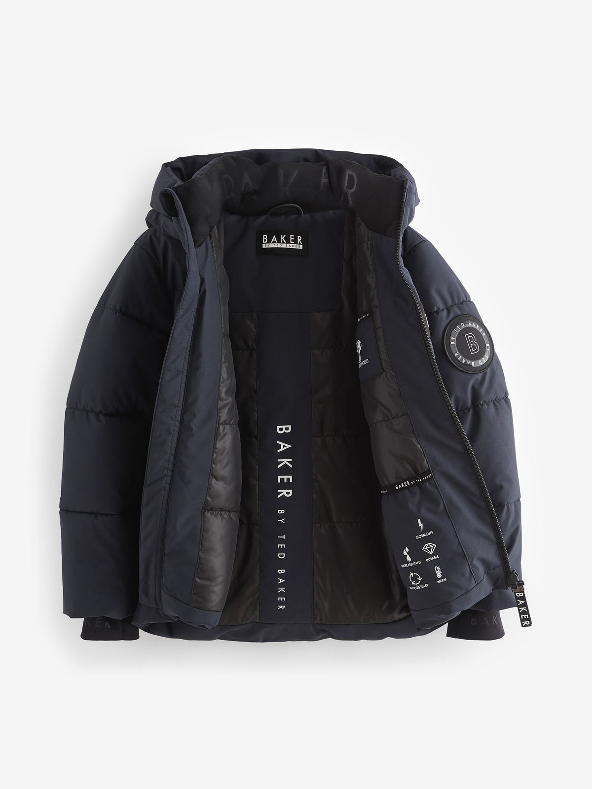 Baker by Ted Baker Shower Resistant Padded Coat image 10