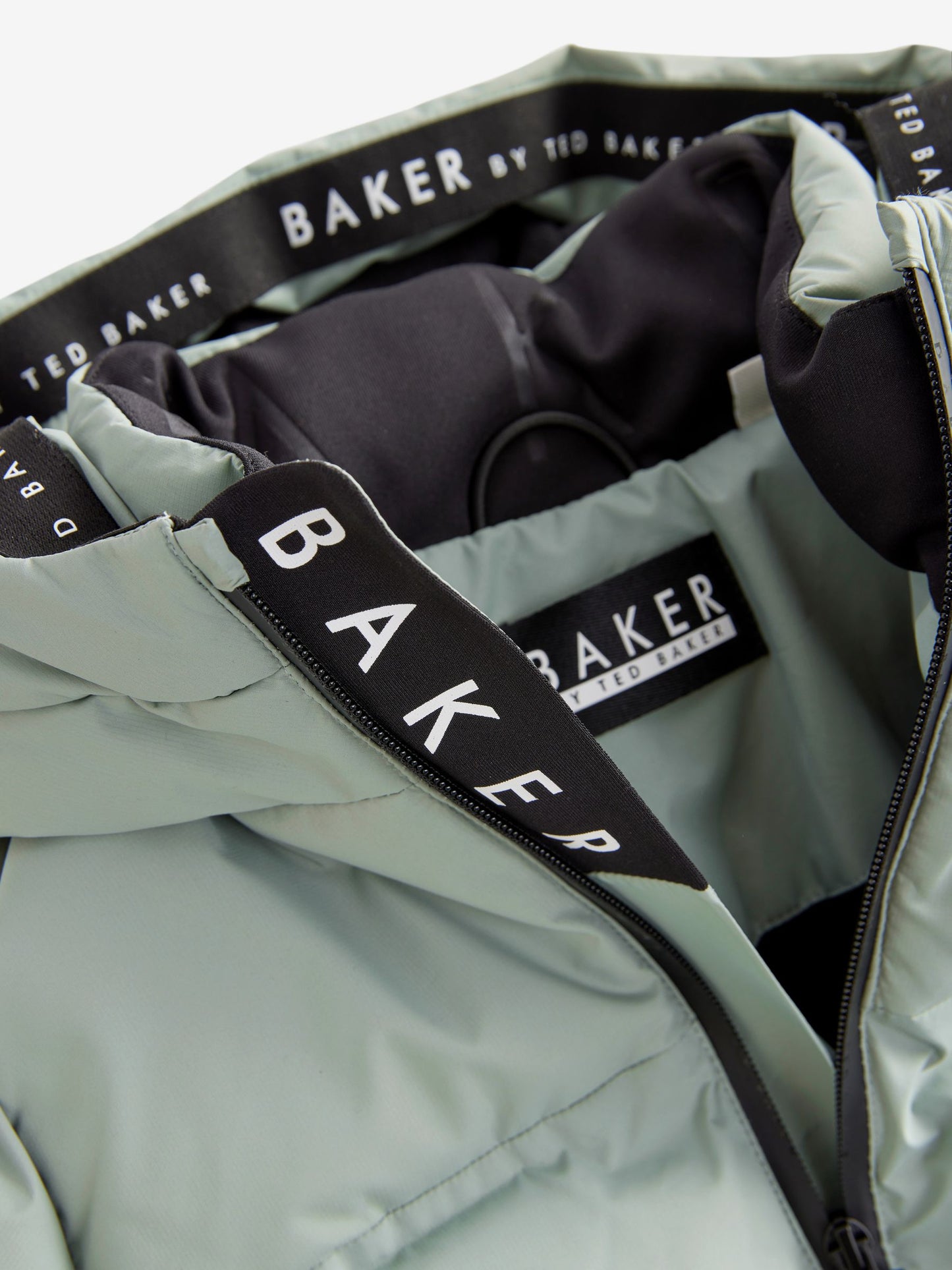 Baker by Ted Baker Green Shower Resistant Heatseal Coat image 11