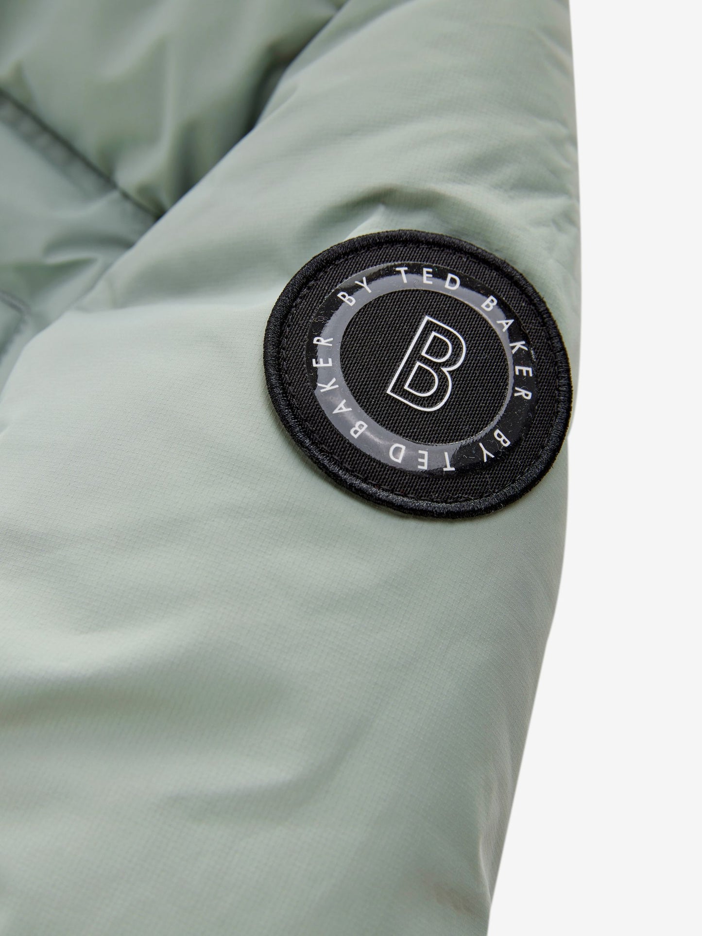 Baker by Ted Baker Green Shower Resistant Heatseal Coat image 12