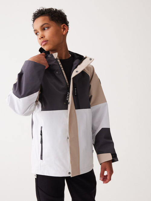 Baker by Ted Baker Shower Resistant Colourblock Rain Jacket image 1