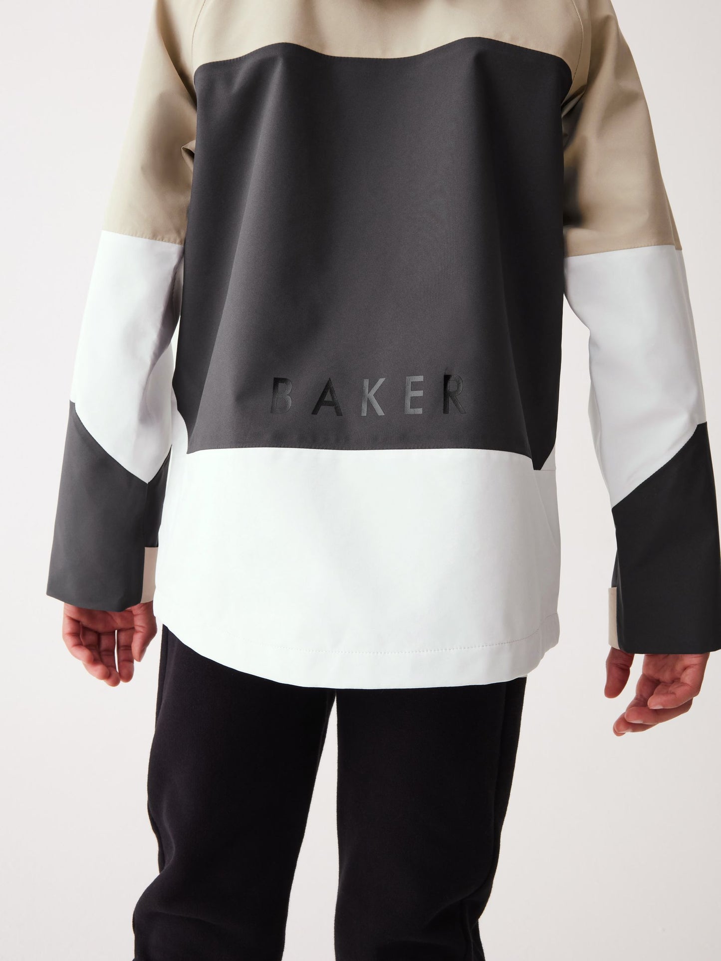 Baker by Ted Baker Shower Resistant Colourblock Rain Jacket image 3