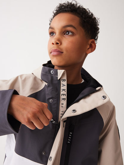 Baker by Ted Baker Shower Resistant Colourblock Rain Jacket image 5