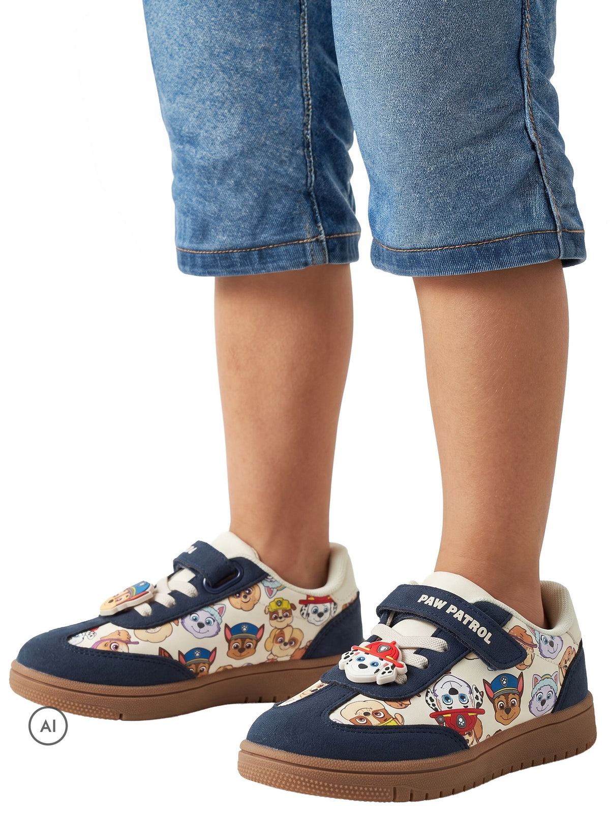 Dsiney Kidz - Character Blue PAW Patrol Trainers Rubbl, Chase And Marshall image 3