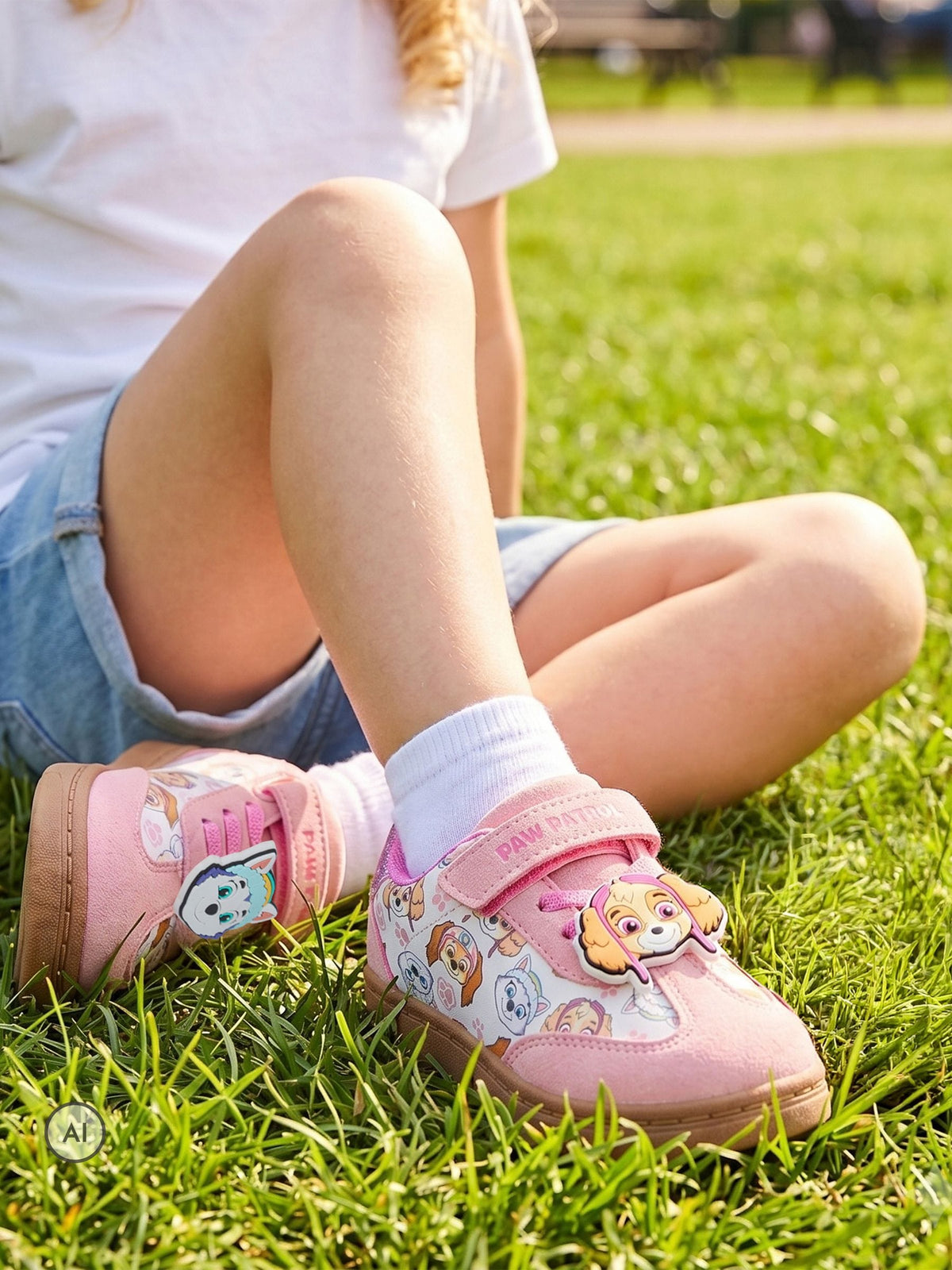Dsiney Kidz - Character Pink PAW Patrol Trainers Skye, Everest And Liberty image 2